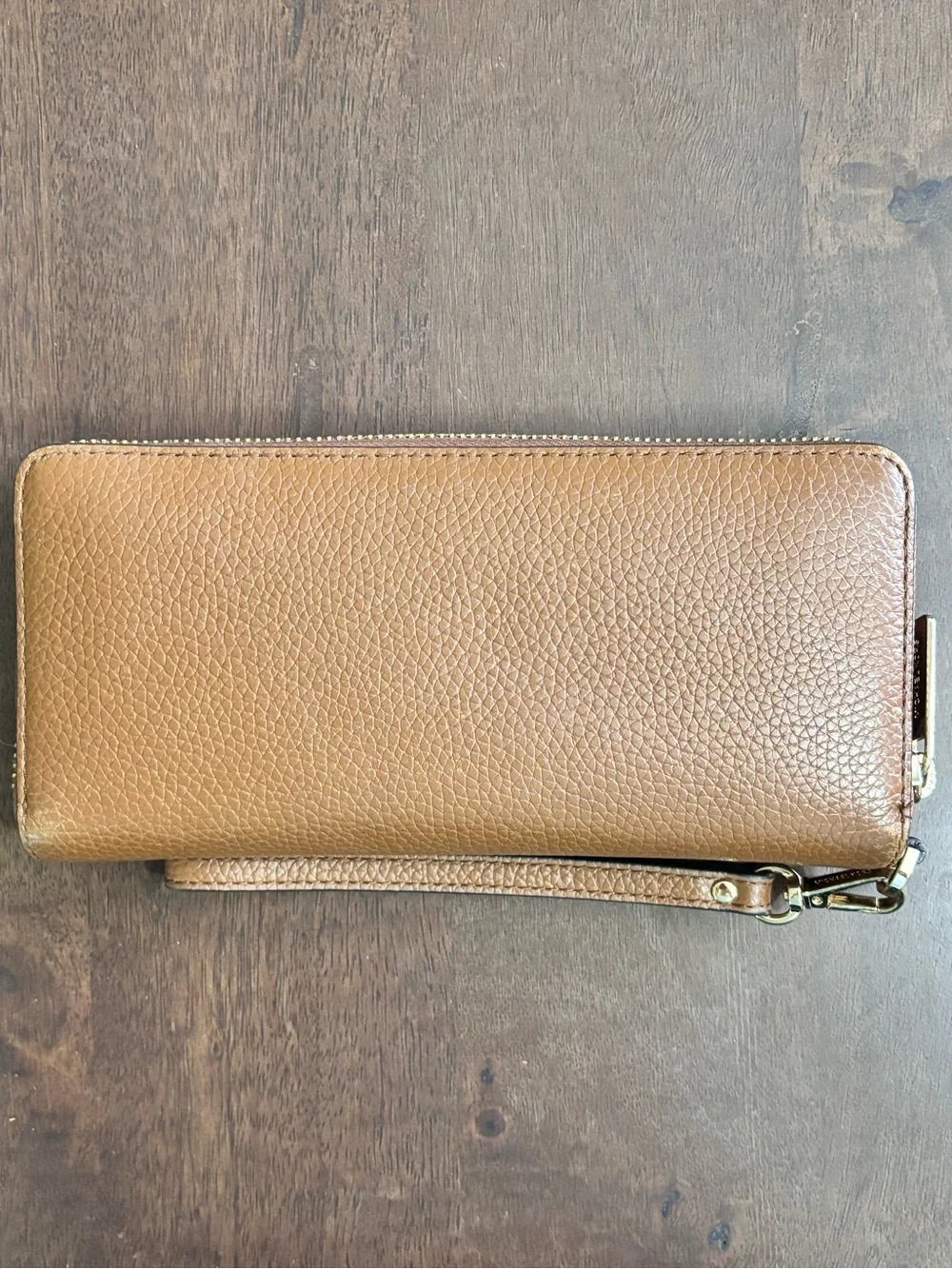 Michael Kors Jet Set Travel Large Continental Wallet Brown Luggage